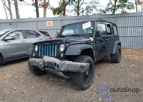 2017 Jeep Wrangler Unlimited Sport 4X4 из США, поврежденный, VIN 1C4BJWDG7HL527818